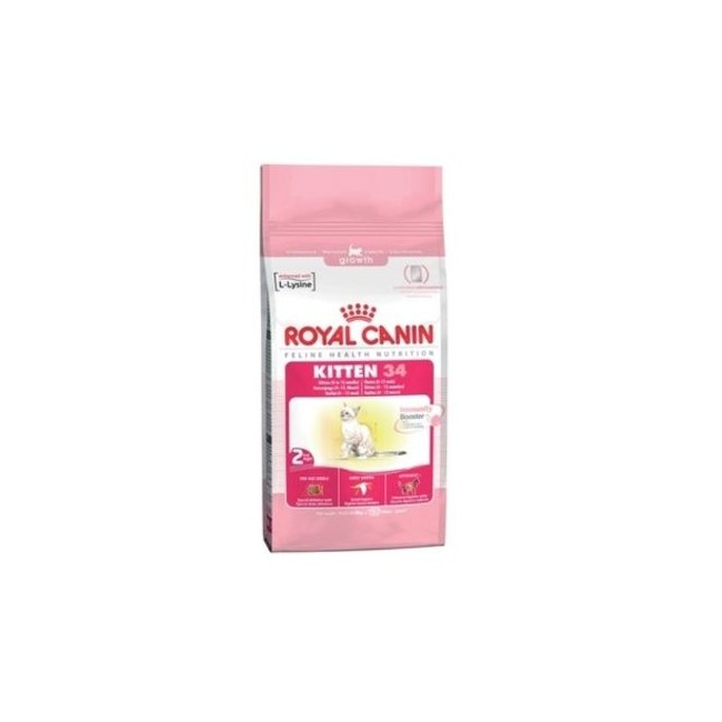 Confezione da 400g di Croccantini per Gatti Kitten 34 da Royal Canin