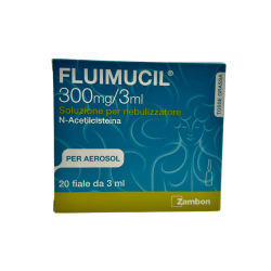Fluimucil 300 Mg/3 Ml Soluzione Per Nebulizzatore 20 fiale