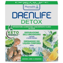 Drenlife Detox integratore alimentare 30 stick