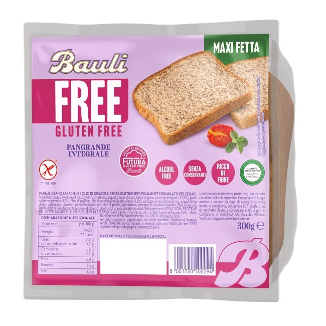 Bauli Free Pangrande Integrale 300 G