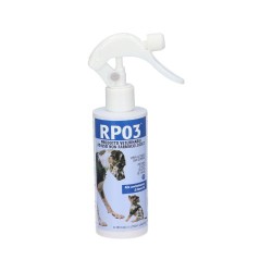 Flacone da 200ml di Spray Veterinario Non farmacologico Rp03 da Farmaneem