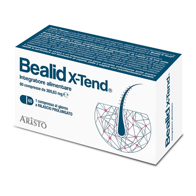 Bealid X Tend integratore alimentare capelli e pelle 60 compresse Bealid X Tend integratore alimentare capelli e pelle 60 compresse