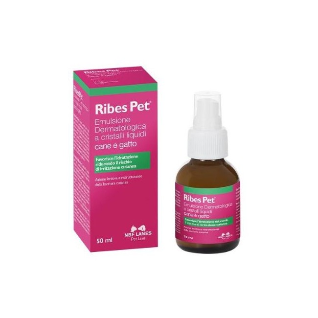 Flacone da 50ml di Emulsione Spray Ribes Pet da N.B.F. Lanes