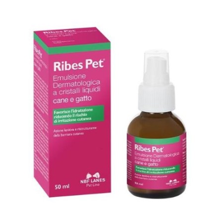 Flacone da 50ml di Emulsione Spray Ribes Pet da N.B.F. Lanes