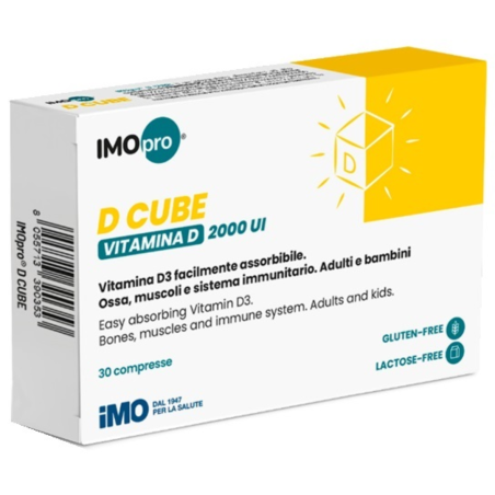 Imopro D Cube 30 Compresse 600 Mg