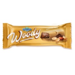 Happy Farm Woody biscotto senza glutine con crema di arachidi 21g