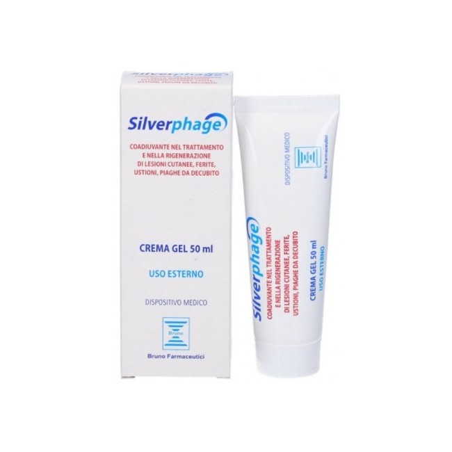 Bruno Farmaceutici Silverphage Crema Gel 50 Ml
