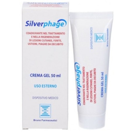 Bruno Farmaceutici Silverphage Crema Gel 50 Ml