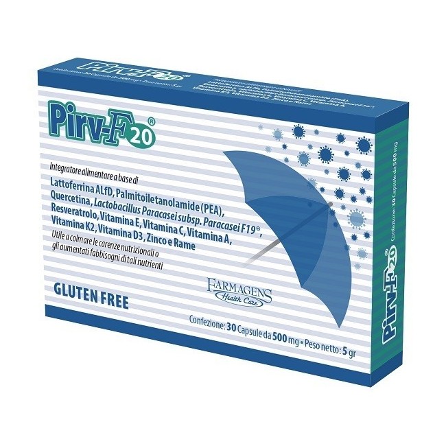 Farmagens Health Care Pirv F20 30 Capsule 500 Mg