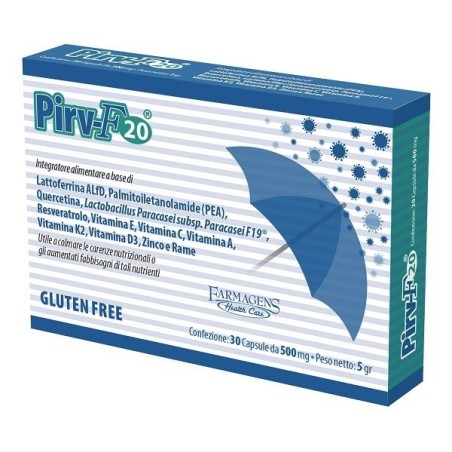 Farmagens Health Care Pirv F20 30 Capsule 500 Mg