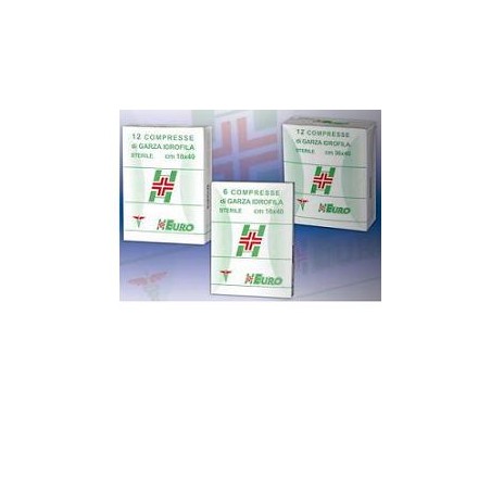 Cura Farma Garza Compressa Sterile Curamed 10x10cm 100 Pezzi