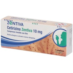 7 Compresse Rivestite Cetirizina Zentiva 10 Mg