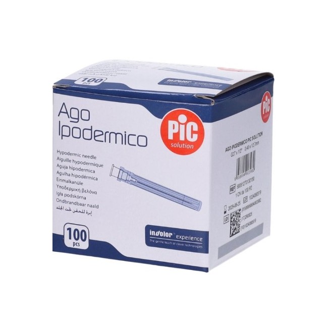 Pikdare Ago Ipodermico Pic Gauge 27 1/2 100 Pezzi