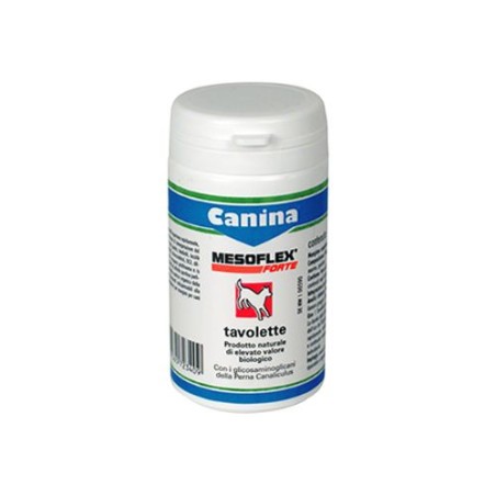 Canina Pharma Mesoflex Forte Integratore Veterinario per Articolazioni - 60 Tavolette