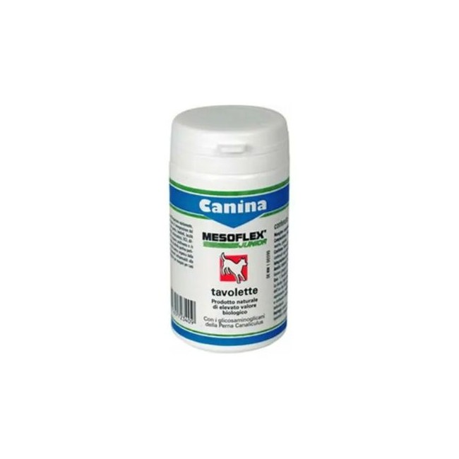 Canina Pharma Mesoflex Junior Integratore Veterinario per Articolazioni - 60 Tavolette