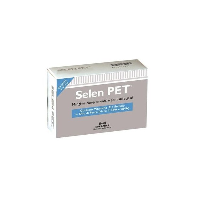 Confezione da 60 perle di Integratore per Cani e Gatti Selen Pet da N.B.F. Lanes