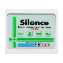 Silence Tappi auricolari in cera 20 pezzi
