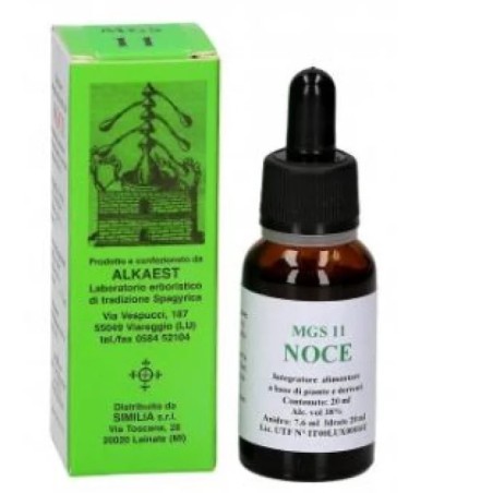 Alkaest Mgs11 Noce Macerato Glicerico Spg 20 Ml