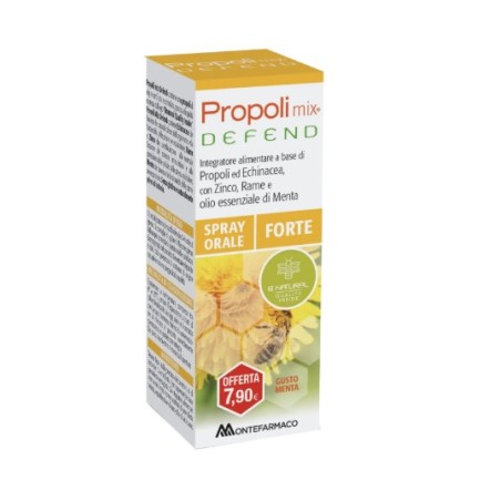 Montefarmaco Propoli Mix Defend Spray Adulti 30 Ml