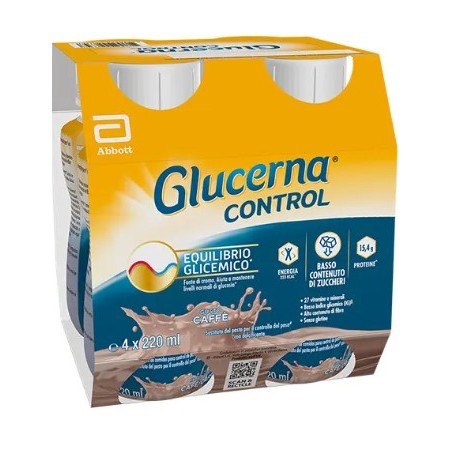 Abbott Glucerna Control Caffe'4x220 Ml