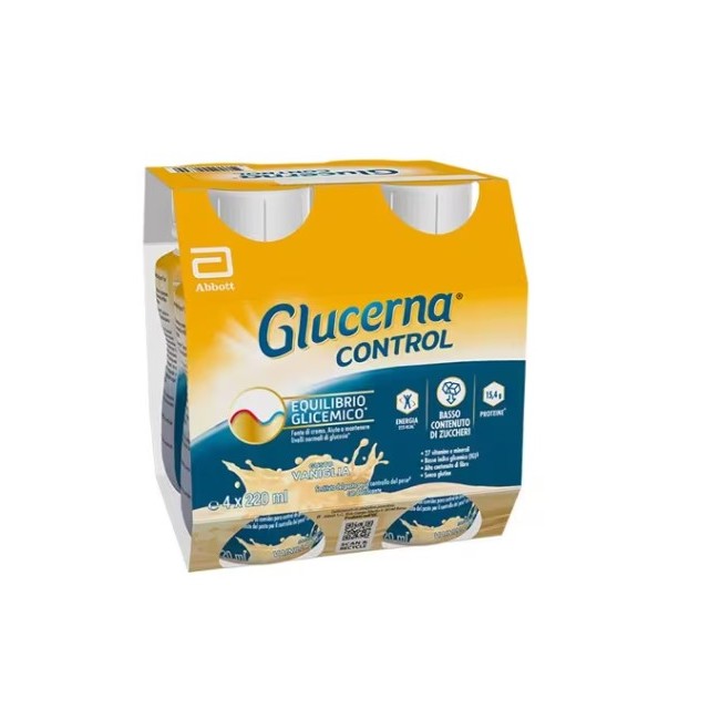 Abbott Glucerna Control Vaniglia 4x220 Ml