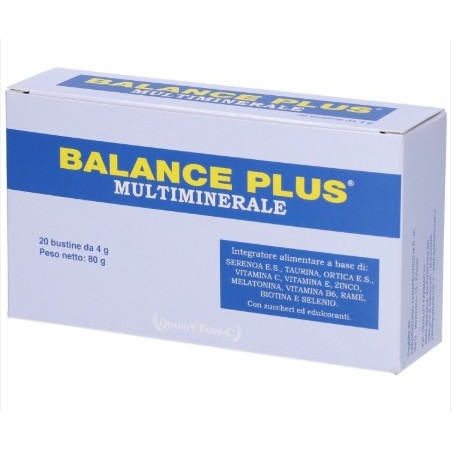 Quality Farmac Balance Plus Multiminerale 20 Bustine