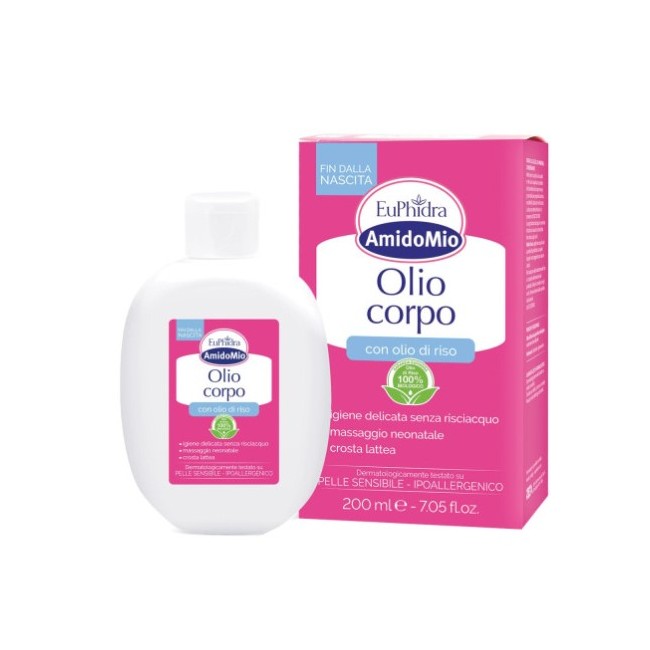 200ml di Olio Corpo Protettivo di Euphidra AmidoMio