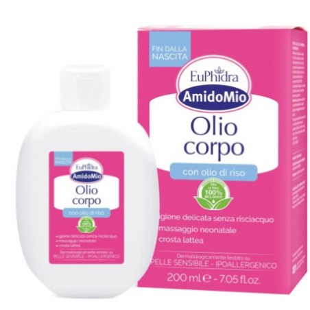 200ml di Olio Corpo Protettivo di Euphidra AmidoMio