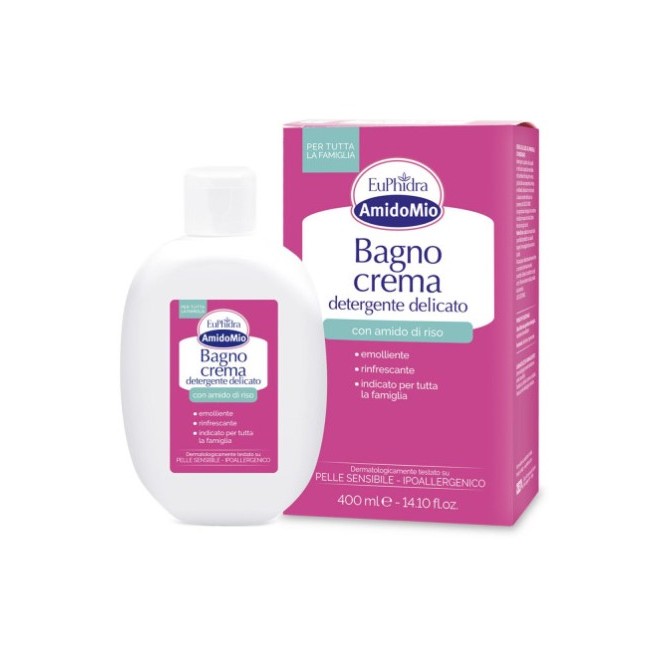 400ml di Bagno Crema Detergente Delicato da Euphidra AmidoMio