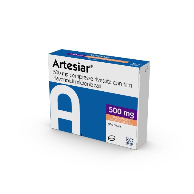 Eg Eurogenerici Artesiar 500 Mg Compresse Rivestite Con Film Flavonoidi Micronizzati, Come Diosmina E Altri Flavonoidi Espressi