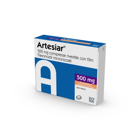 Eg Eurogenerici Artesiar 500 Mg Compresse Rivestite Con Film Flavonoidi Micronizzati, Come Diosmina E Altri Flavonoidi Espressi