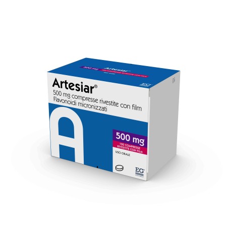 Eg Eurogenerici Artesiar 500 Mg Compresse Rivestite Con Film Flavonoidi Micronizzati, Come Diosmina E Altri Flavonoidi Espressi