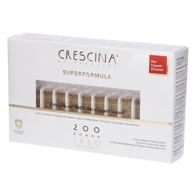Labo Crescina Ri Crescita Super Formula 200 Donna 20 Fiale 3,5 Ml