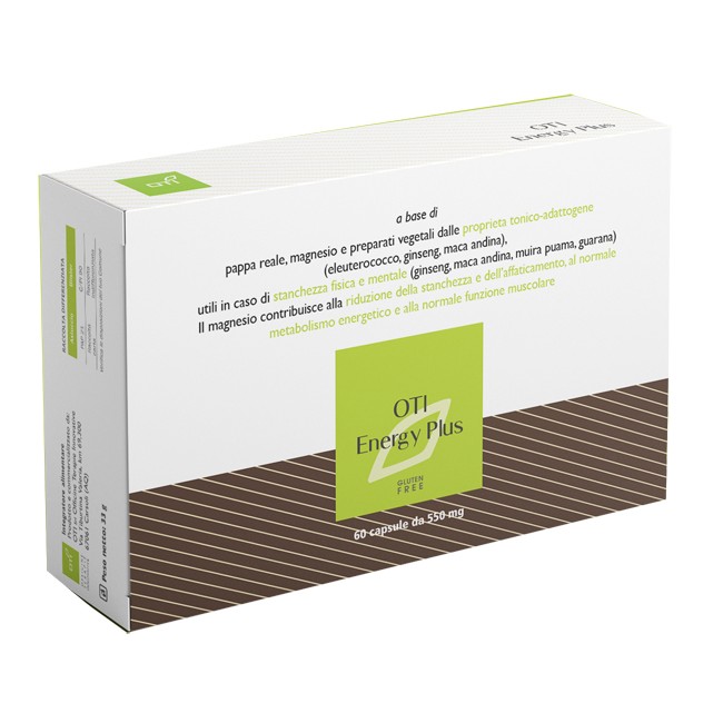 Oti Officine Terapie Innovative Oti Energy Plus 60 Capsule