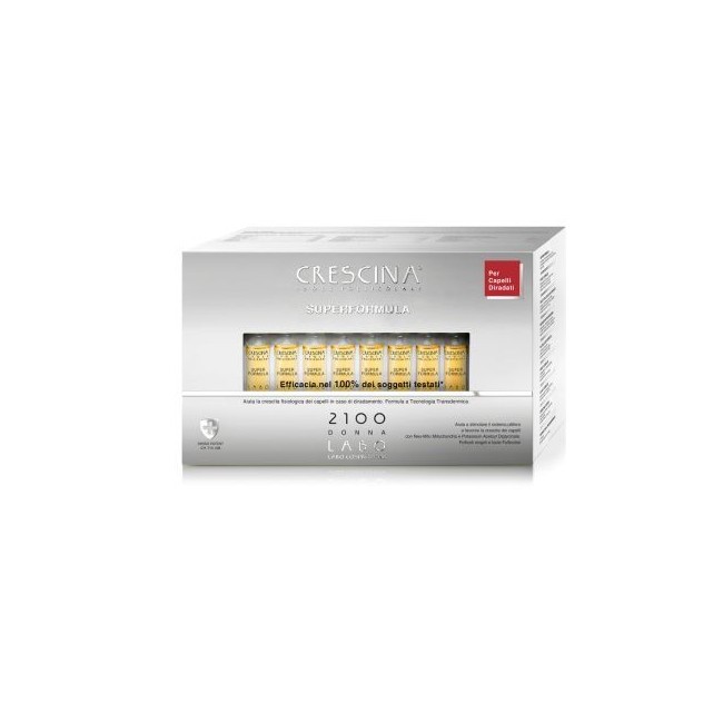 Labo Crescina Isole Follicolari Super Formula 2100 Donna 40 Fiale 3,5 Ml