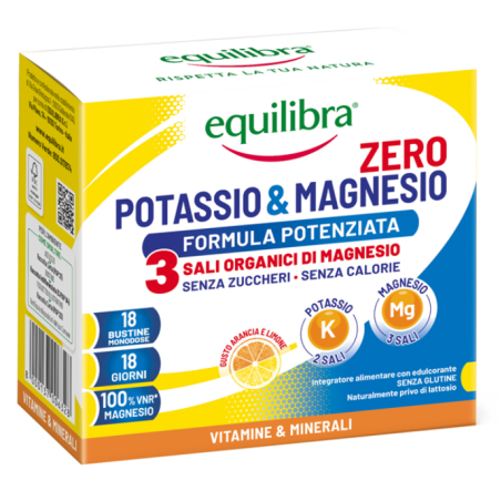 Equilibra Potassio & Magnesio Zero 3 18 Bustine