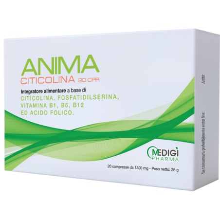Medigi' Pharma Anima Citicolina 20 Compresse