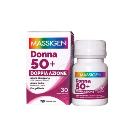 Massigen Multivitaminico Donna 50+ 30 Compresse Massigen Multivitaminico Donna 50+ 30 Compresse