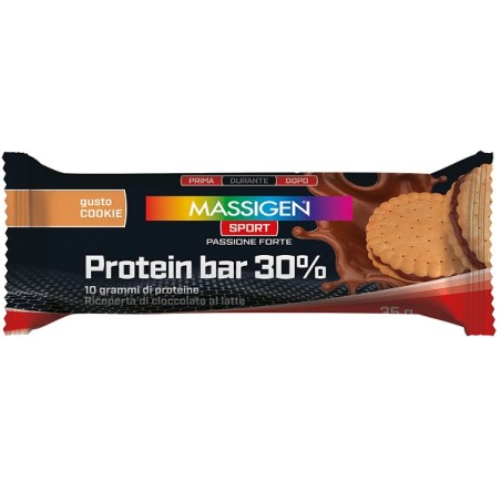 Marco Viti Massigen Sport Protein Barretta 30% Cookies 50 G