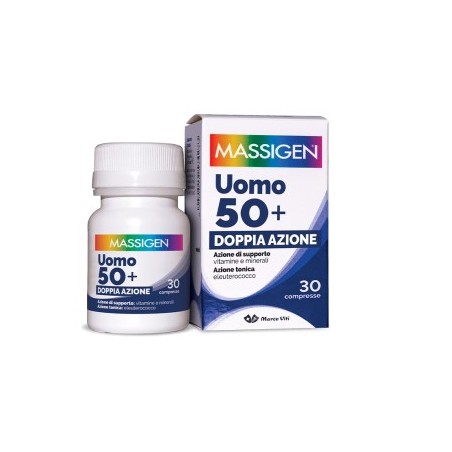 Massigen Multivitaminico Uomo 50+ 30 Compresse Massigen Multivitaminico Uomo 50+ 30 Compresse