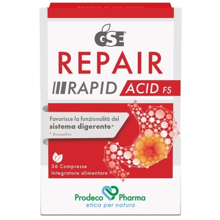 Prodeco Pharma Gse Repair Rapid Acid Fs 36 Compresse