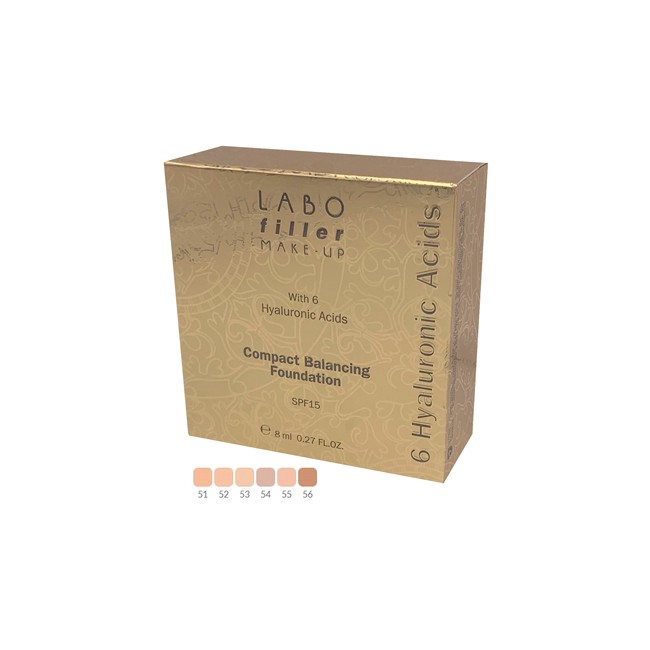 Labo Fondotinta Compatto Riequilibrante Spf 15 51