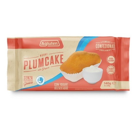 Nove Alpi Agluten Nuovi Plumcake Yogurt 4 Pezzi Da 35 G