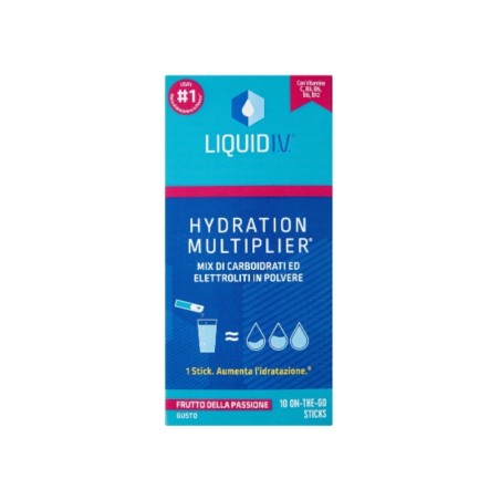 Equilibra Liquid Iv Hydration Multiplier Frutto Della Passione 10 Stick