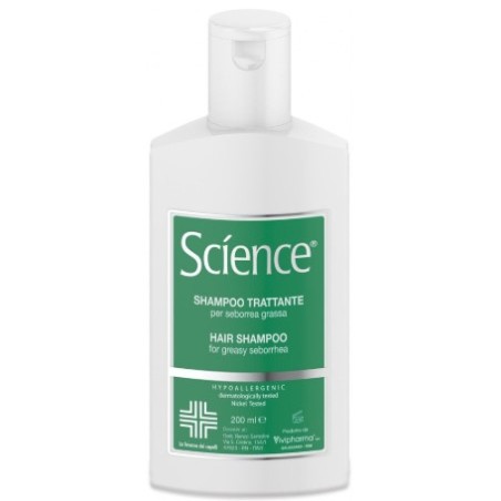 Vivipharma S. A. Science Shampoo Seborrea Grassa 200 Ml
