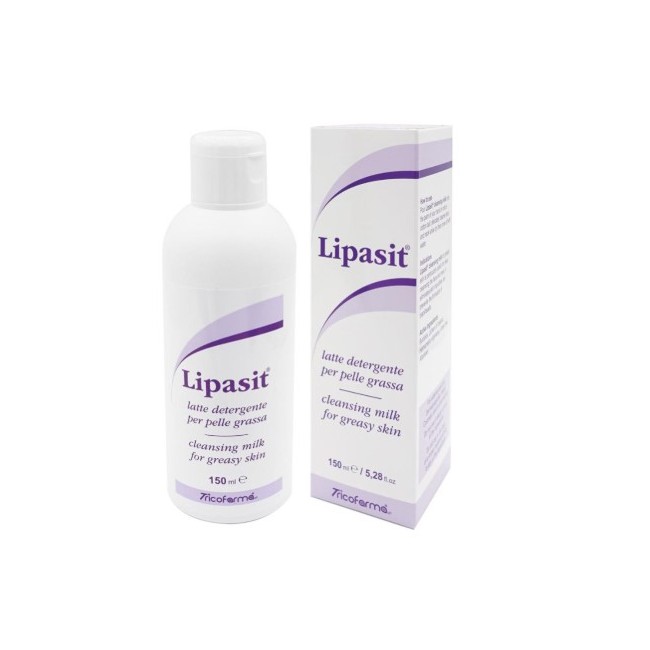 Tricofarma Lipasit Latte Detergente Pelli Grasse 150 Ml