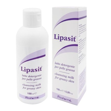 Tricofarma Lipasit Latte Detergente Pelli Grasse 150 Ml