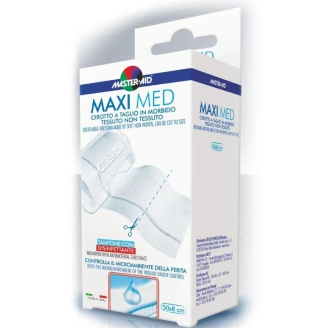 Pietrasanta Pharma Cerotto Master-aid Maximed Strisce Tagliate 50x6