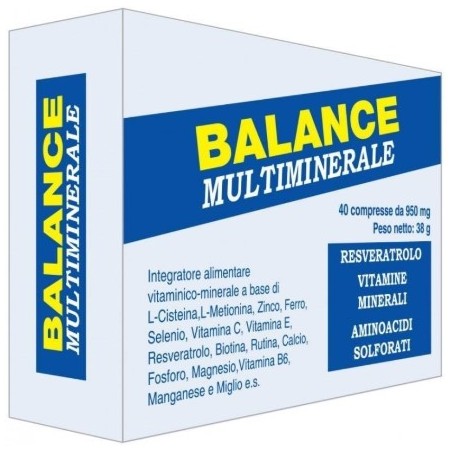Quality Farmac Balance Multiminerale 40 Compresse
