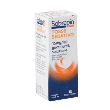 Pharmaidea Sobrepin Tosse Sedativo 15 Mg/ml Gocce Orali Soluzione Destrometorfano Bromidrato